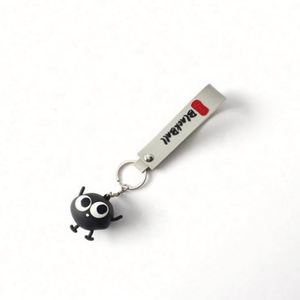 Custom Design Cartoon Character Kid Keyring <b>Key</b> Chain Toy Rubber 3D Soft Anime PVC Keychain - Product Image 3