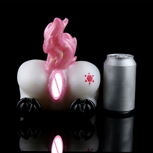 Unicorn Star Tail Penis Stroker, manchon de massage pour pénis en silicone flexible et lavable, avec poche vaginale unique, jouet pour adultes, vente en gros - Product Image 2
