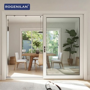 Puerta Corredera <span class=keywords><strong>de</strong></span> Aluminio para Interiores Rogenilan, Puerta Interior <span class=keywords><strong>de</strong></span> Vidrio, Puerta Corredera Interna <span class=keywords><strong>de</strong></span> Eficiencia Energética - Product Image 2