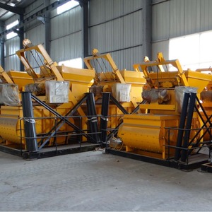 Mezcladora de Concreto Comercial de Tipo Estación JS500, Mezcladora de Concreto para Construcción, Mezcladora de Mortero Biaxial - Product Image 4