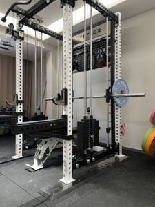 <span class=keywords><strong>Polea</strong></span> fija Smith delantera de estación de <span class=keywords><strong>gimnasio</strong></span> multifunción de grado comercial 3 en 1 de alta calidad para piernas de <span class=keywords><strong>pecho</strong></span> uso doméstico de hierro - Product Image 5