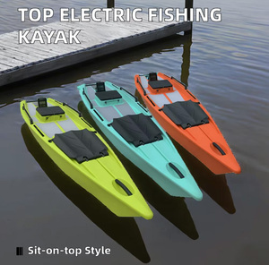 Kayak monoplace 2026 le plus vendu, pour la pêche/trolling, canoë à moteur en PEHD, longueur 3,1-4m, pour sports nautiques - Product Image 1