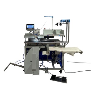 Máquina de Coser Industrial Totalmente Automática para Colocar Bolsillos en Jeans, Pantalones Casuales y Ropa de Trabajo - Product Image 3