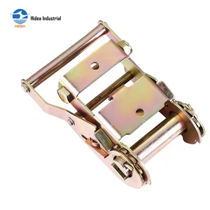 สายรัด<span class=keywords><strong>แบบ</strong></span>มีตัวล็อค ขนาด 2 นิ้ว รับน้ำหนักได้ 5000 กก. พร้อมหูจับพลาสติกสั้น ชุบสังกะสี สำหรับรัดสินค้า - Product Image 3