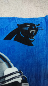 <span class=keywords><strong>Manta</strong></span> de Franela Cómoda con Diseño de <span class=keywords><strong>Casco</strong></span> de los Carolina Panthers, <span class=keywords><strong>Manta</strong></span> para Bebé, para la Hora del Almuerzo, <span class=keywords><strong>Manta</strong></span> Cálida para Sofá o Cama, Personalizable con 32 Equipos - Product Image 2