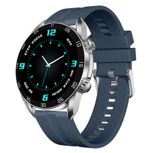 Montre connectée sportive <span class=keywords><strong>Am07</strong></span>, écran rond AMOLED de 1,43 pouce, appels, fréquence cardiaque, pression artérielle, oxygène, suivi du sommeil, montre intelligente - Product Image 4
