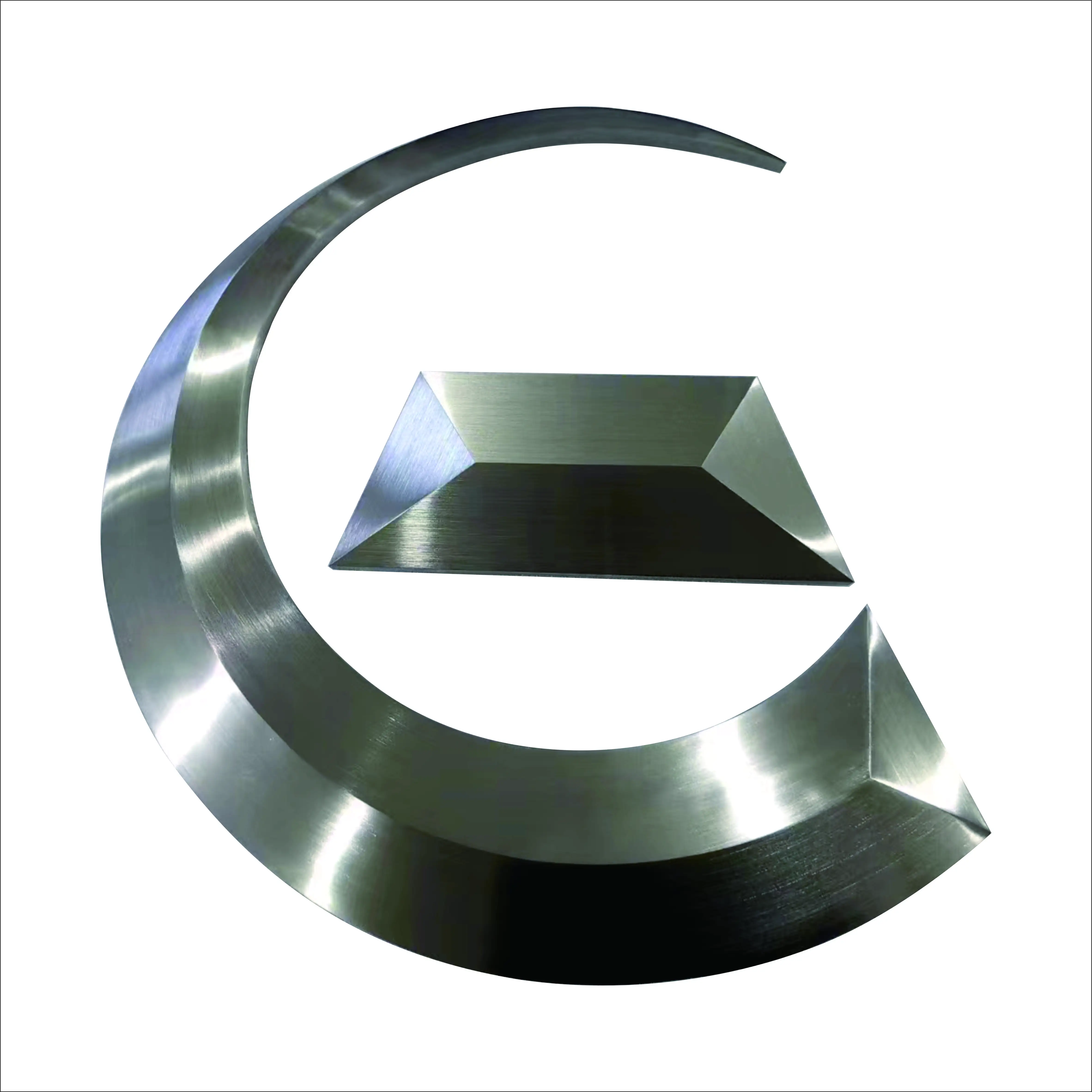 Logo en métal 3D signes numériques personnalisés lettres découpées au laser logo signe