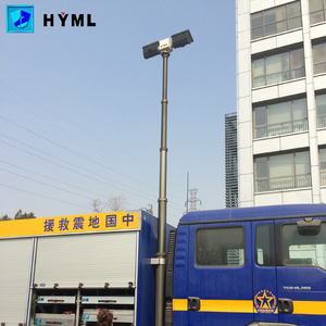 Palo per Illuminazione Verticale HYML AN5-150-1600-6000, Altezza Estesa 6m, Rotazione Orizzontale 360°, Verniciato a Polvere, Anti-Sismico - Product Image 3