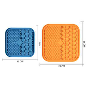 Almohadilla de alimentación lenta para mascotas, dispensador de tratamiento para perros, alfombrilla de silicona duradera para lamer perros, ventosa, alfombrilla para lamer perros, gran oferta - Product Image 2