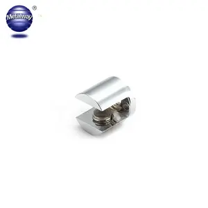 Zinc alloy round shape wholesale glass shelf bracket holder glass shelf clips glass clamp for sale