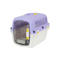 Valise pour animaux de compagnie, boîte de transport pour petits animaux, cage de transport pour voiture, cage de voyage portable pour animaux de compagnie en plein air