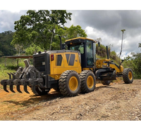 Motoniveladora de Construcción China Famosa SG21-C6 con Cuchilla Desgarradora y Bomba de Alta Eficiencia, Marca Líder, 210HP, Bajo Costo de Mantenimiento