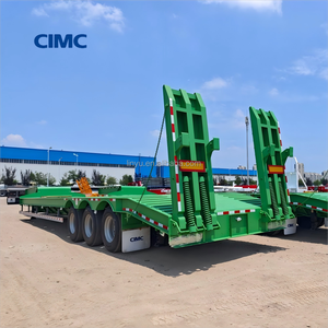 אורך להתאמה אישית <span class=keywords><strong>cimc</strong></span> חצי טריילר עבור טרקטורים, בולדוזרים, וחופרים - Product Image 3