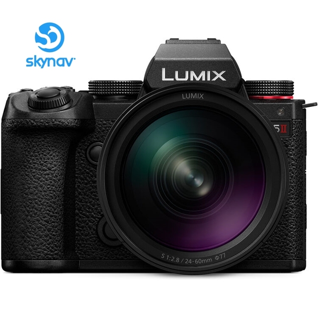 LUMIX S5II Mirrorless Instant Camera RAW IP Streaming 20-60mm F3.5-5.6 + 50mm F1.8 Lenses SD Card 4K/8K Waterproof Dual Screen