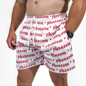 All Over Print Baggy <strong>Men's</strong> <strong>Shorts</strong> <strong>with</strong> <strong>Side</strong> <strong>Pockets</strong> Lightweight Breathable Polyester Mesh 5 Inch Inseam Basketball Gym <strong>Shorts</strong> - Product Image 1