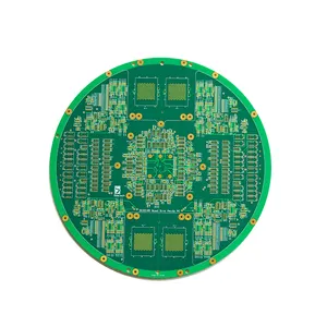 แผงวงจรพิมพ์ HDI แผงวงจร PCB หลายชั้นแบบจุ่มสีทองแบบซ่อน