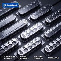 Emballage en blister personnalisé pour multiprises, plateau en plastique PVC transparent