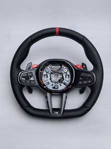 BMW 19-22 için Özelleştirilmiş 3 Serisi G20 M340i 330i <span class=keywords><strong>M</strong></span> Sport Direksiyon Alcantara Dövme Karbon Fiber LED - Product Image 3