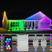 Lumières de Noël permanentes à LED Twinklight pour écrans extérieurs 48V compatibles fiables et étanches pour une utilisation festive