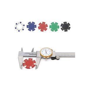 Juego de fichas de póquer de diseño personalizado de alta calidad profesional con bandeja suave duradera para <span class=keywords><strong>casino</strong></span> en casa para juegos de póquer - Product Image 5