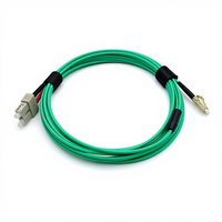 Kabel Serat Optik Multimode COMTON OM3 50um Berlapis Baja Stainless Steel LC UPC ke SC UPC dengan Jaket LSZH/PVC Bersertifikasi ROHS/REACH