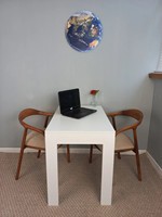 Table à manger murale pliante au design moderne pour la maison, le restaurant, la table à manger murale en bois