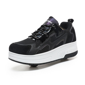 Patins à roulettes en mesh légers pour enfants avec roues lumineuses - Product Image 4