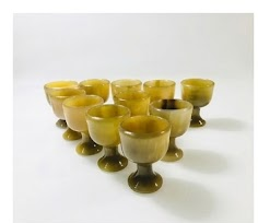 Vaso de chupito artesanal de cuerno natural para una experiencia rústica al beber, vaso de chupito de cuerno natural a precio económico de Vietnam - Product Image 3