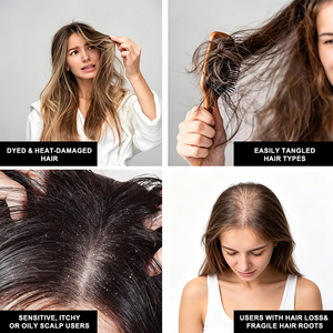 <span class=keywords><strong>Brosse</strong></span> <span class=keywords><strong>à</strong></span> <span class=keywords><strong>cheveux</strong></span> ovale <span class=keywords><strong>en</strong></span> <span class=keywords><strong>bois</strong></span> de chêne avec logo personnalisé, <span class=keywords><strong>en</strong></span> nylon et poils de sanglier, pour démêler et masser le cuir chevelu, redonnant une brillance naturelle - Product Image 6