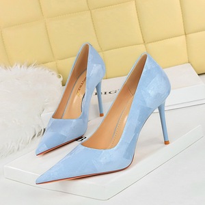 Zapatos de Tacón Delgado 2023, Tacones Altos, Punta Puntiaguda, Diseño Delgado y Elegante, Zapatos de Mujer para Primavera y Otoño - Product Image 2