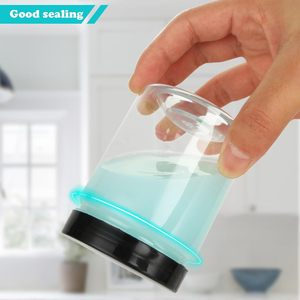 Pots cosmétiques transparents en PET de 80 ml, 120 ml, 140 ml, 150 ml, 180 ml, 200 ml, 250 ml, 300 ml, contenants en plastique pour gommage corporel avec couvercles noirs - Product Image 4