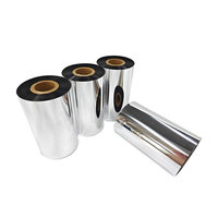 Pita Transfer Termal TTR Premium 110mm*300m yang Kompatibel untuk Pencetakan Label dan Stiker Printer Barcode