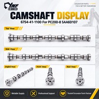 6754-41-1100 Rakitan Camshaft Poros Pengatur Waktu Katup Mesin untuk Excavator Komatsu PC200-8 SAA6D107E Mesin Diesel
