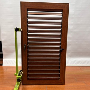 Portes/fenêtres à persiennes à charnière latérale en alliage d'aluminium sur mesure-Résistant à la rouille et ventilé pour la maison Villa - Product Image 4
