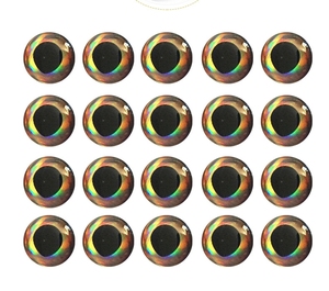En vrac Fire Ice Wind Earth 3D 3mm-12mm Autocollants Fish Eye pour montage <span class=keywords><strong>de</strong></span> mouches et leurres <span class=keywords><strong>de</strong></span> pêche - Product Image 6