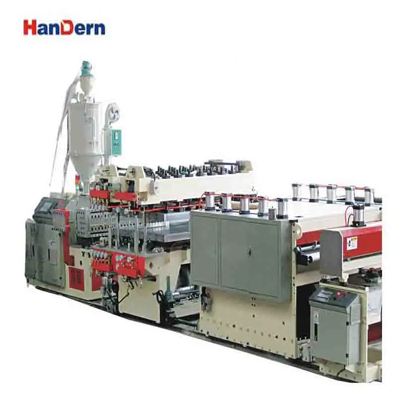 Máquina de extrusión de láminas de perfil hueco, equipo de hoja hueca 2300 PP, línea de extrusión de perfiles huecos 2300 PE, 2300 Uds.