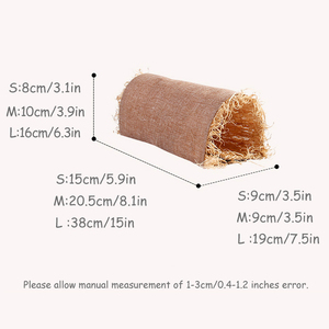 Estera de hierba para mascotas pequeña transpirable moderna y fresca, hámster, conejillo de indias, conejo, estera de descanso, almohadilla, túnel planeador de azúcar, juguete - Product Image 2