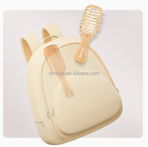 فرشاة شعر صغيرة للكلاب محمولة مع شعيرات ناعمة للتنظيف، مناسبة للحقائب والظهر - Product Image 4