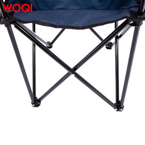 Chaise de pêche pliante Woqi 54x54x90cm en tissu Oxford, siège portable d'extérieur pour le camping et la pêche - Product Image 1