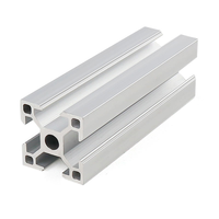 Système de construction d'aquarium sur mesure en profilés aluminium, étagères industrielles en aluminium, support pour aquarium, support pour piscine, support pour aquarium de présentation