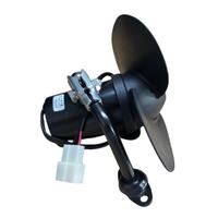 24V DC Air de refroidissement noir en caoutchouc souple pièces de bus de voiture nouvel état universel Bldc pilote Pilothouse ventilateur avec emballage neutre