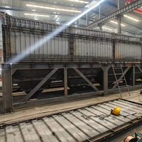 Silos per Cemento a Doppio Strato, Silo Orizzontale per Cemento ad Alta Capacità da 150 Tonnellate, Serbatoi per Cemento Mobili Personalizzati in Container