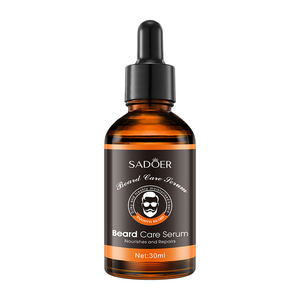SADOER OEM ODM Vente en gros Sérum pour barbe soyeux et hydratant 30ml, soin nourrissant pour barbe non gras - Product Image 1