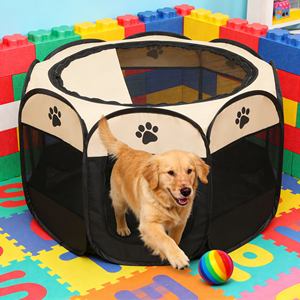 Tienda de Campaña Octogonal Ventilada para Gatos con Diseño Elevado para <span class=keywords><strong>Estancias</strong></span> Refrescantes en la Naturaleza en Verano - Product Image 2