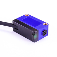 Capteur photoélectrique circulaire E3Z-LD50-N12-R ABS à détection ponctuelle infrarouge et lumière visible