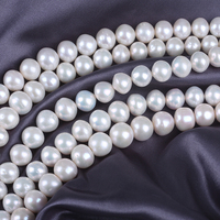 11-13mm a Grade Blanc Près de Perles d'eau douce Edison naturelles rondes pour la fabrication de bijoux