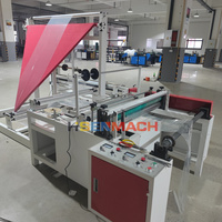 Machine de pliage de film OPP à haute vitesse, adaptée au pliage de film de papier, de tissu non tissé et d'autres matériaux monocouche dans