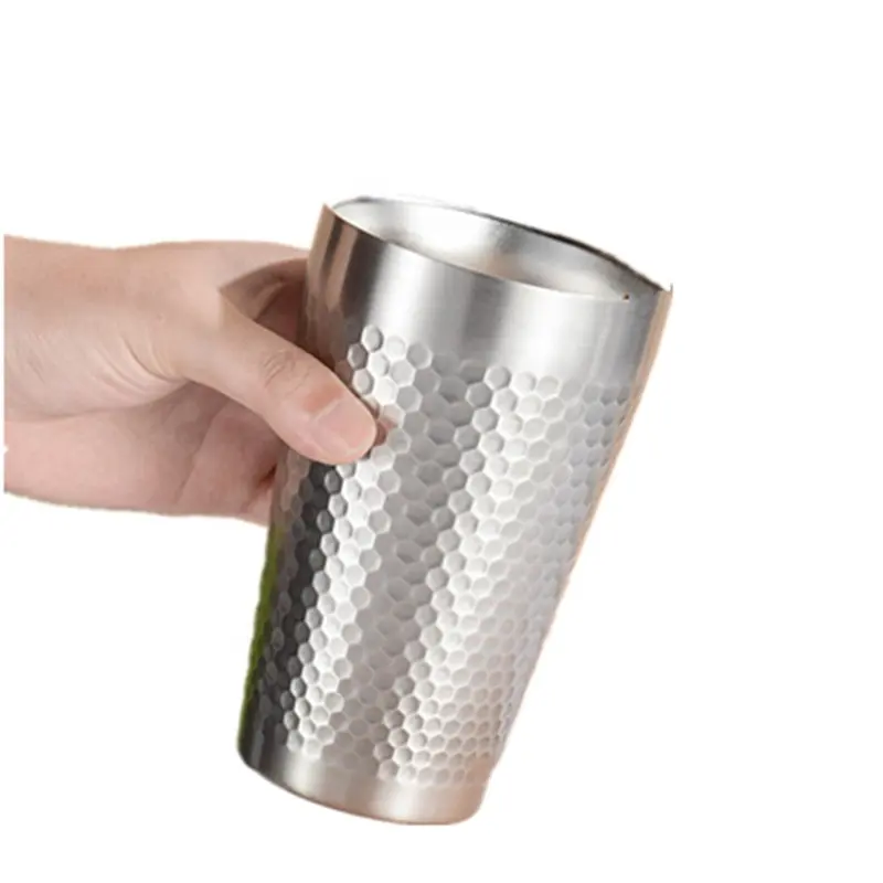 Tea Beer Mug Custom 304 Stainless Steel Gold Silver Insulated Tumbler Beer Mug Water Cup Coffee Drink Mug