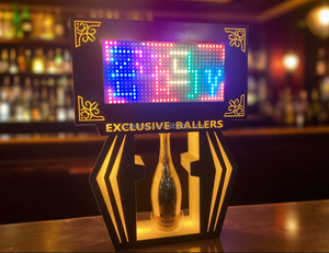 VIP chai Presenter với kỹ thuật số <span class=keywords><strong>LED</strong></span> bảng thư lập trình <span class=keywords><strong>Led</strong></span> di chuyển bảng tin đăng ký cho hộp đêm - Product Image 1