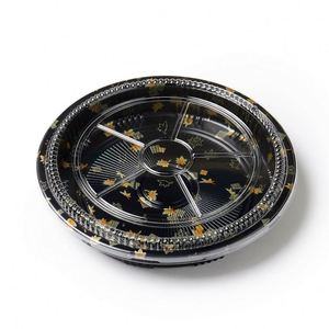 Assiettes jetables en plastique pour plats à emporter de restaurant, compatibles micro-ondes - Product Image 3